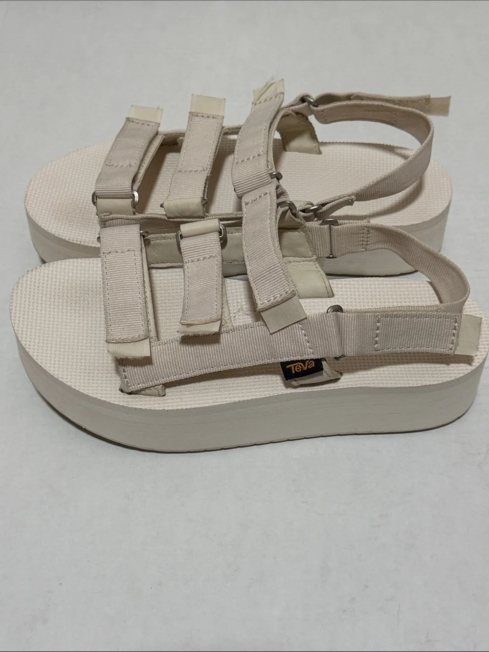 Teva Flatform Three Strap Sandals - Women’s Size 9